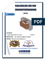 Transformador Chafloque Tasayco