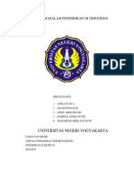 Outline Permasalahan Pendidikan Di Indonesia Kelompok 4 (Materi)