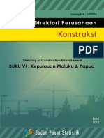 ID Direktori Perusahaan Konstruksi 2012 Buku 6 Kepulauan Maluku Dan Papua