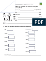 3) L Ook at The Pictures Below and Complete The Sentences Using The Comparatives in Brackets and (Than)