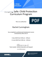 Cunningham Rachel Keeping Safe Child Protection Curriculum