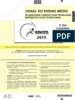 ENEM - 2015 - 2° dia - Gabarito - Prova amarela.pdf
