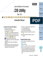 EOS Utility: Ver. 3.4 Instruction Manual