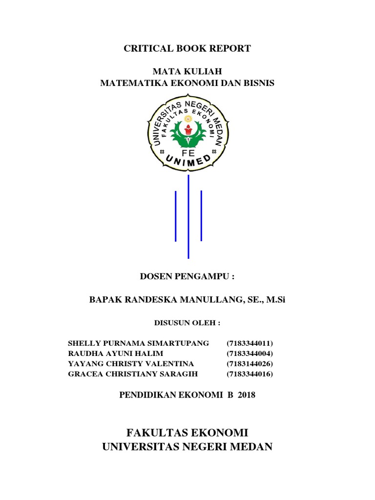 Cbr Matematika Ekonomi Dan Bisnis 1