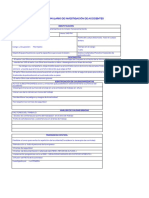 Formulario Investigacion de Accidente