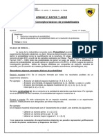 GUÍA 6 - Conceptos Básicos Probabilidades