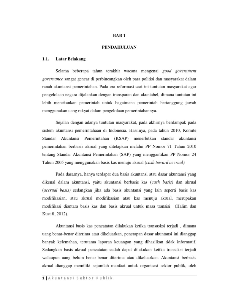 Makalah Basis Akuntansi