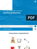 Costeo de Receta