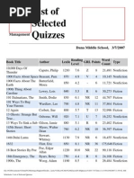 Download Staff Documents -Scholastic Reading Counts -  List of Books by trenton7 SN428292 doc pdf