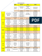 Horario Guardias 16 - 17