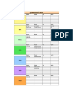 Calendario para Comida