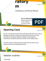 Lung Transplant, Hemothorax, and Pleural Effusion: By: Ns. Akhmad Zainur Ridla, Madvn