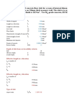 Given Data: Cover MM Maximum Steel Diameter MM Density of Concrete Factor of Safety