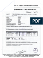 Certificado de Manometro PDF