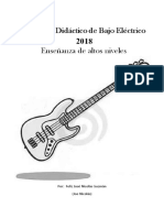 Programa Didáctico Bajo Eléctrico - Enseñanza de Altos Niveles - Por Joe Nicolas