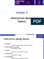 5 - Interaction Design Basics
