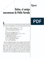 Fernando Villalón, El Amigo Desconocido de Pablo Neruda