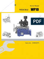 Sevice Manual For WEICHAI WP10 Diesel