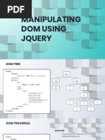 Manipulating Dom Using Jquery