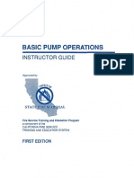 Basic Pump Operations - Instructor Guide