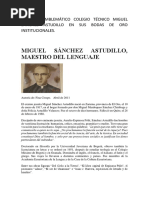 Miguel Sánchez Astudillo