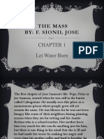 The Mass By: F. Sionil Jose: Let Water Burn