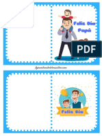 Tarjetas para Día Del Padre