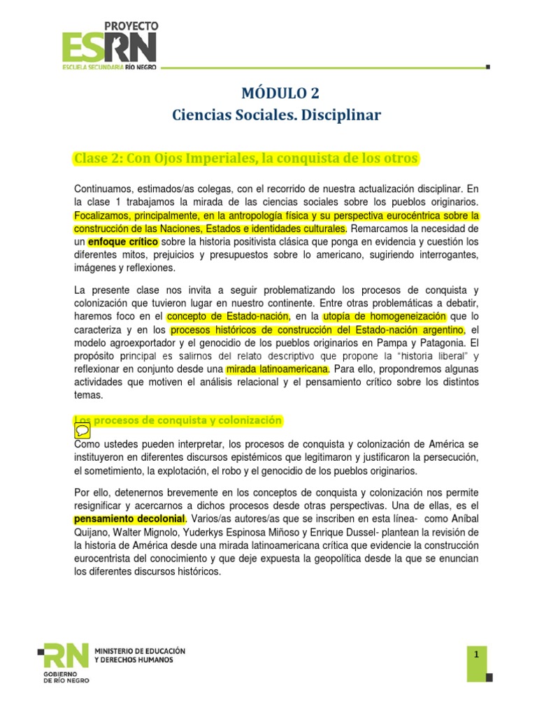 Didáctica en Ciencias Sociales | PDF | Colonización europea de las ...