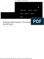 Oklahoma Public Schools The Increasing Sexual Assault Issues - 1069 KHITS - Tulsa, OK