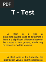 T - Test