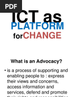 ICT As: Platform