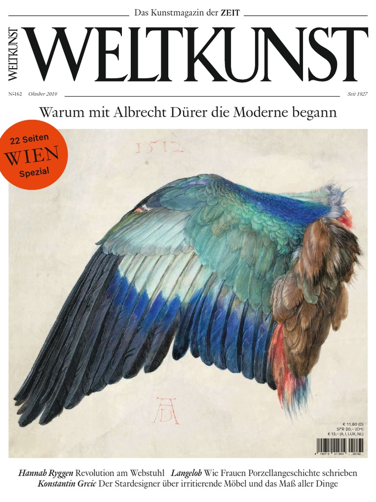 Weltkunst Oktober 19