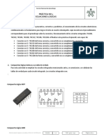 Práctica 3. Ecuaciones Lógicas