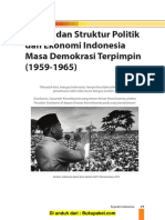 Bab 3 Sistem Dan Struktur Politik Dan Ekonomi Indonesia Masa Demokrasi Terpimpin (1959-1965)