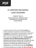 EL SENTIDO RELIGIOSO. Cap. 3 Moralidad