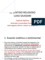 EL SENTIDO RELIGIOSO. Cap. 7 Actitides Irrazonables