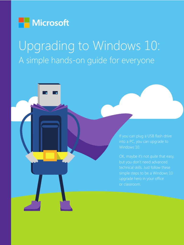 Windows 10 Upgrade Guide for Users | PDF | Microsoft Office | Windows 10