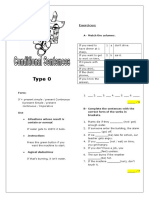 Conditional Sentences Type0