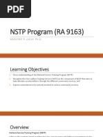 Chapter 1 NSTP Program