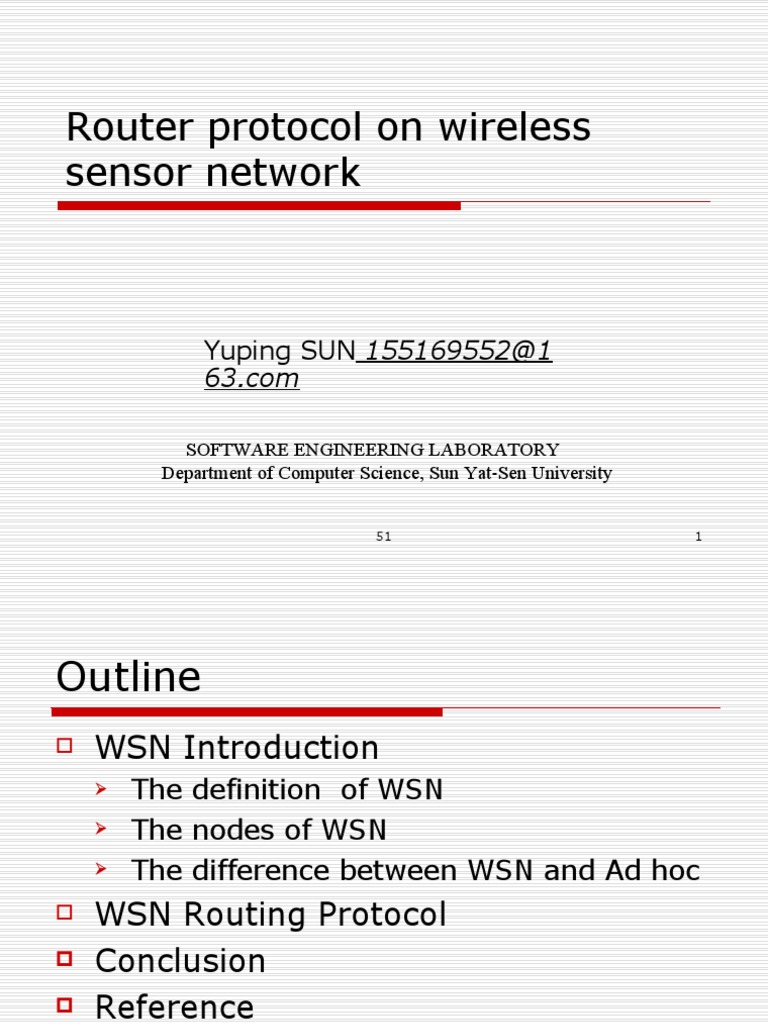 Routing Protocol On Wireless Sensor Network | PDF | Wireless Sensor ...