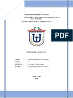 Informe de Entrevista-Andrea Quicaño Ramirez