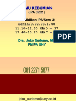 0 KULIAH - I - Ilmu Kebumian IPA - JOKO SUDOMO PDF