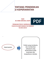 Konsep Dasar Pendidikan Dalam Keperawatan