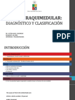 Trauma Raquimedular:: Diagnóstico Y Clasificación