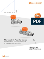 Eclipse F: Thermostatic Radiator Valves