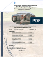 INFORME 2 DE MECÁNICA DE SUELOS