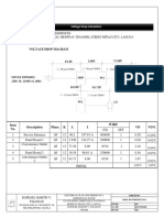 Voltage Drop Diagram: Electrical Design Analysis