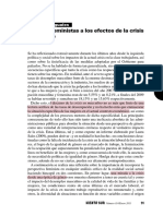 Ezquerra, Sandra. Miradas Feminista Efectos Crisis