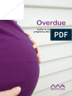 Overdue: A Plan of Action To Address Pregnancy Discrimination Now