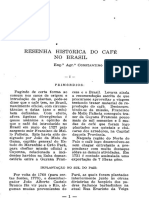 Resenha Histórica Do Café No Brasil